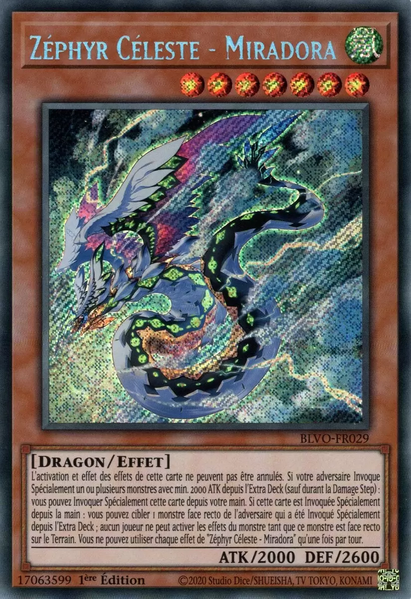 Vortex Embrasé BLVO - Zéphyr Céleste - Miradora