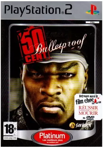 PS2 Games - 50 cent : bulletproof édition platinum