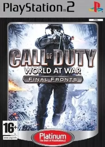 Jeux PS2 - Call of duty world at War Platinum
