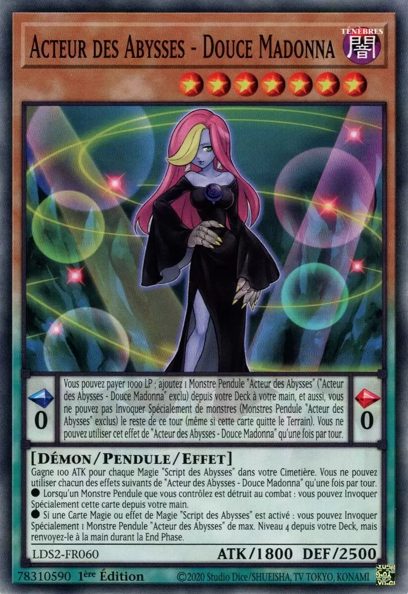 Duellistes Légendaires : Saison 2 LDS2 - Acteur des Abysses - Douce Madonna