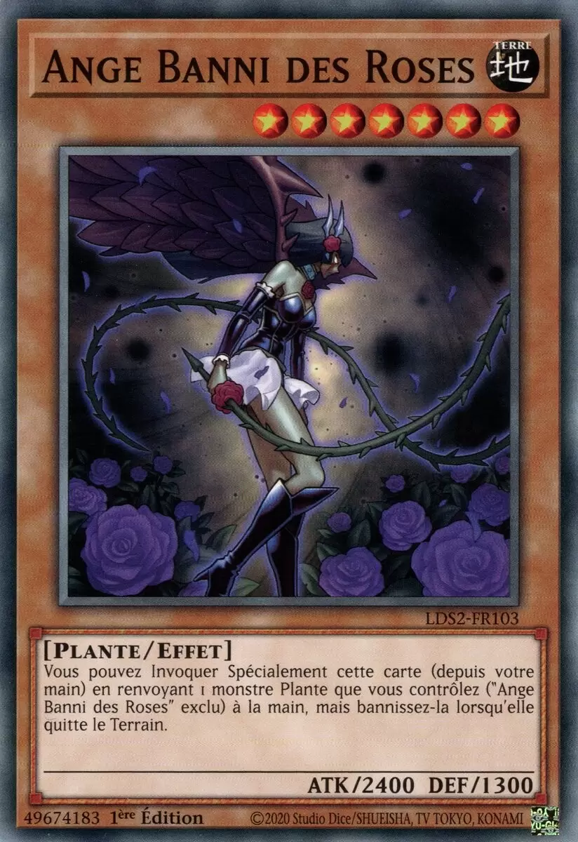 Duellistes Légendaires : Saison 2 LDS2 - Ange Banni des Roses