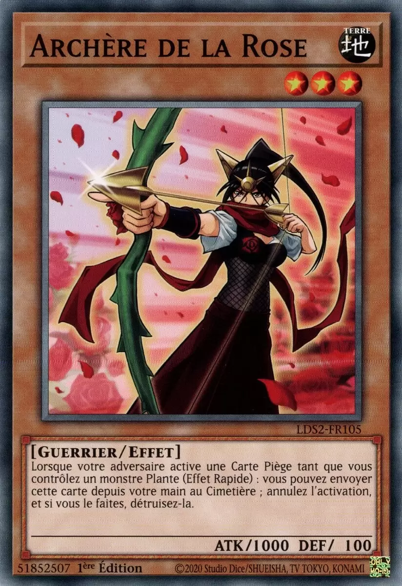 Duellistes Légendaires : Saison 2 LDS2 - Archère de la Rose