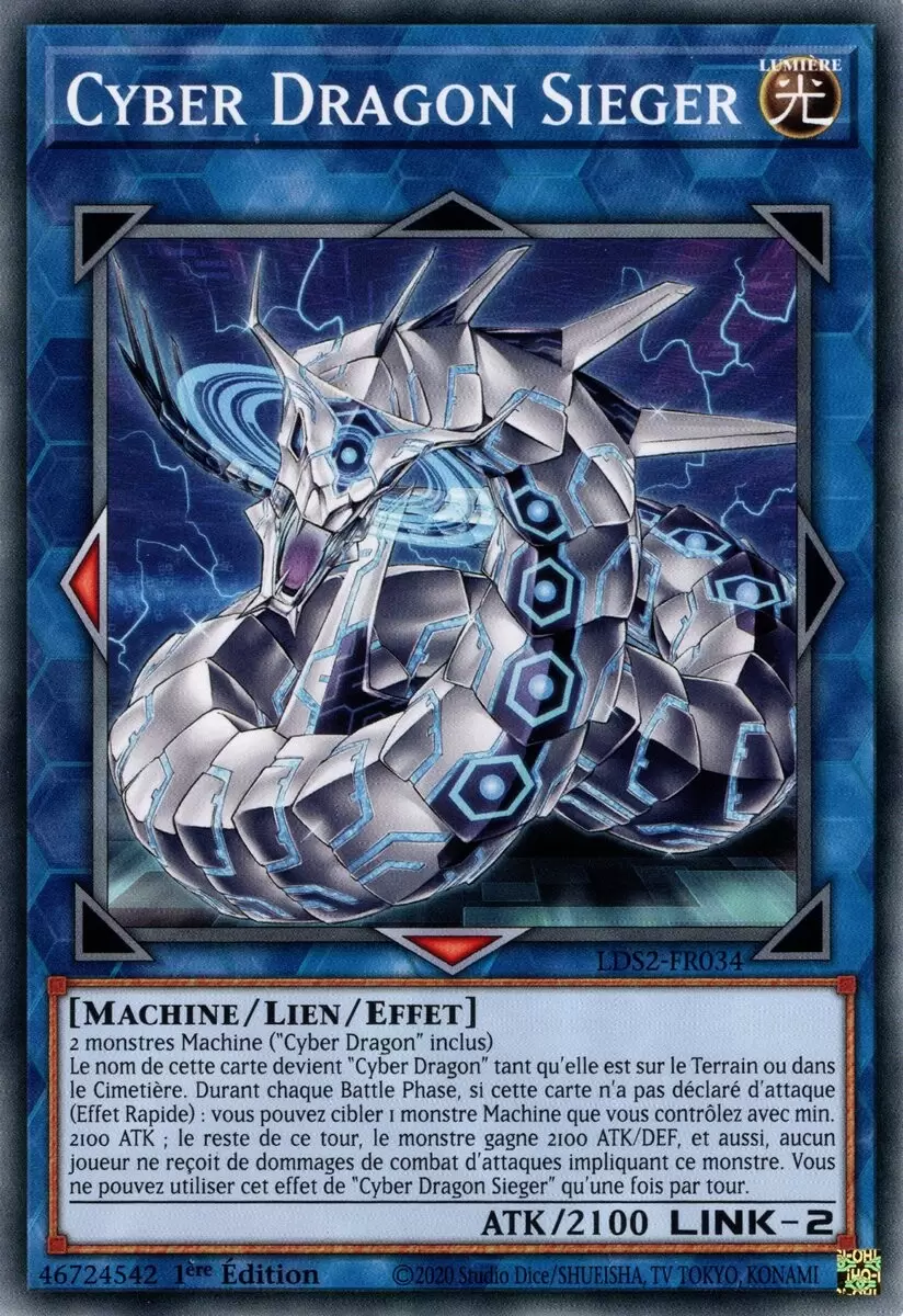 Duellistes Légendaires : Saison 2 LDS2 - Cyber Dragon Sieger