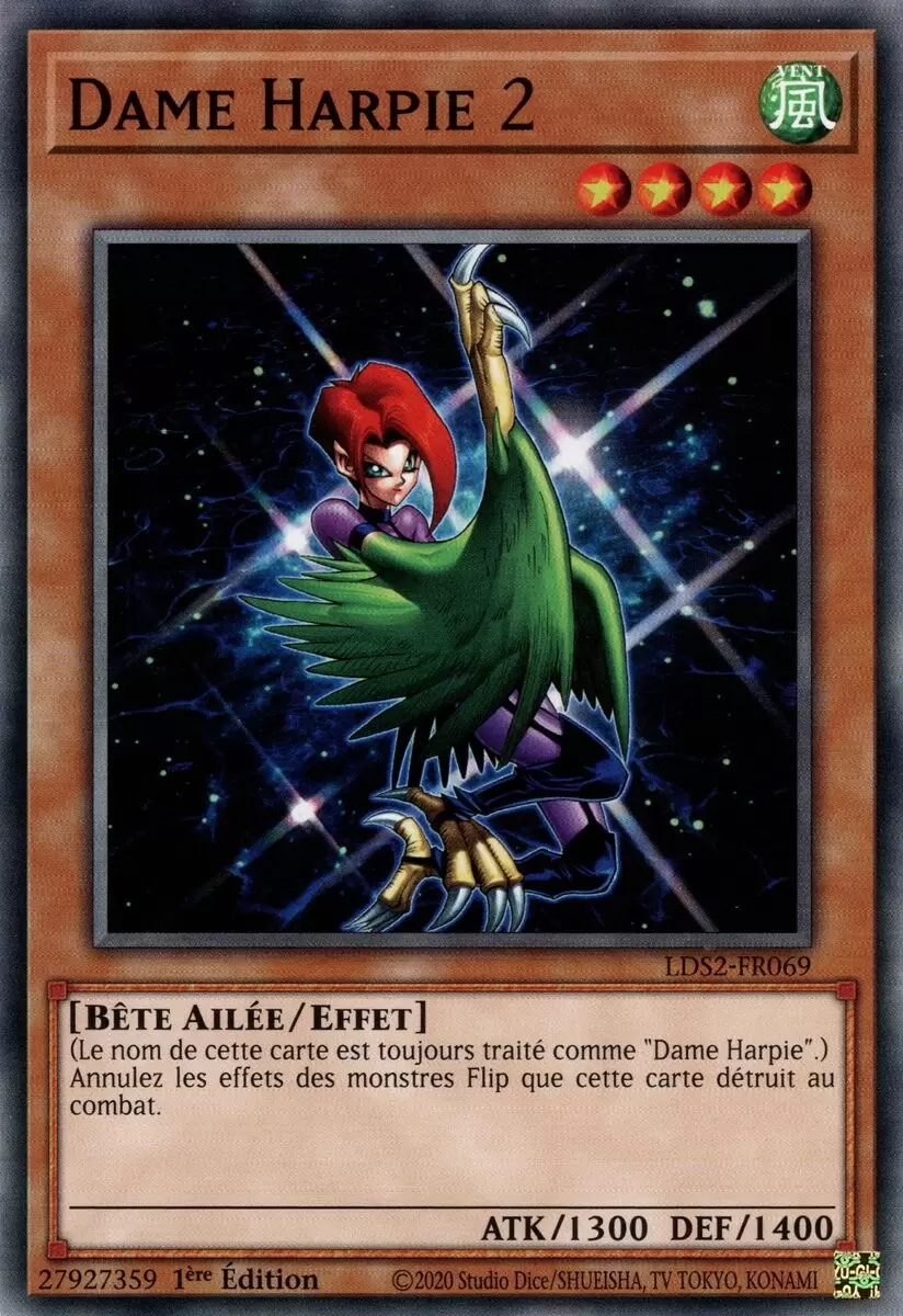 Duellistes Légendaires : Saison 2 LDS2 - Dame Harpie 2
