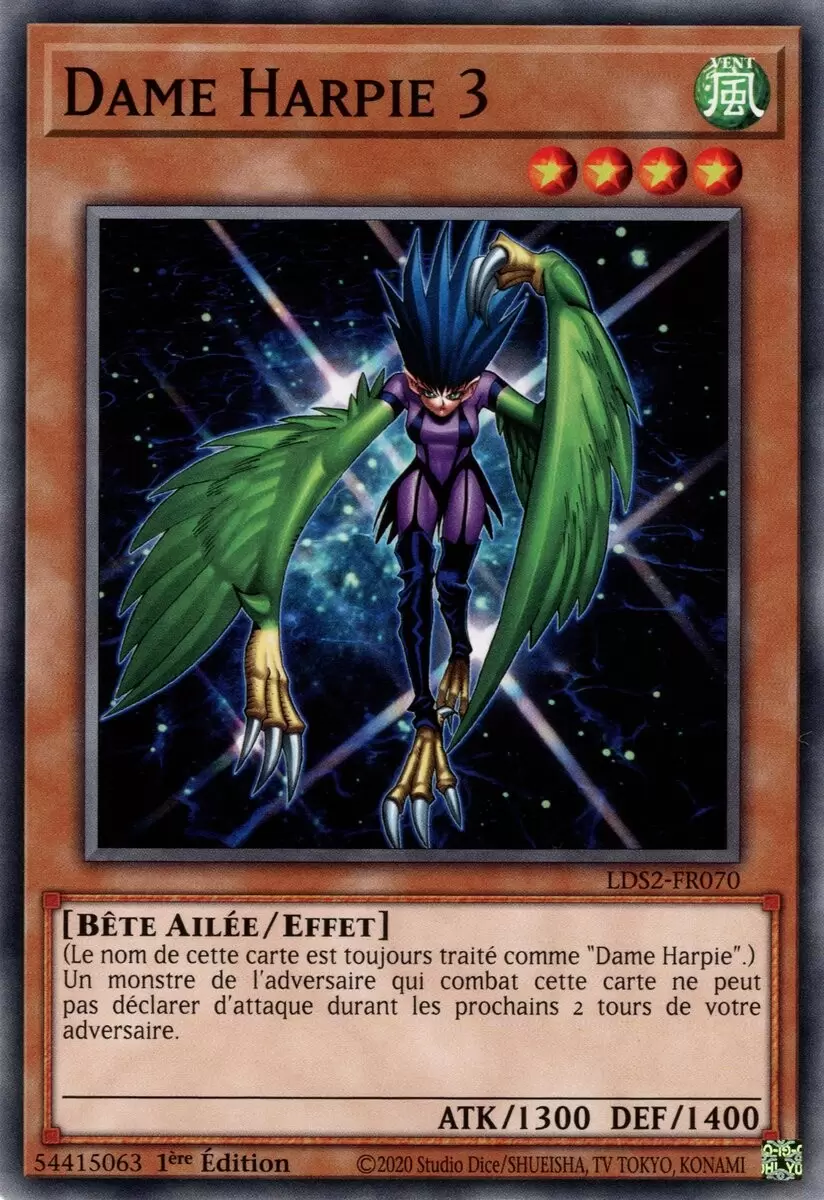 Duellistes Légendaires : Saison 2 LDS2 - Dame Harpie 3