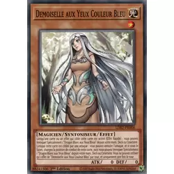 Demoiselle aux Yeux Couleur Bleu