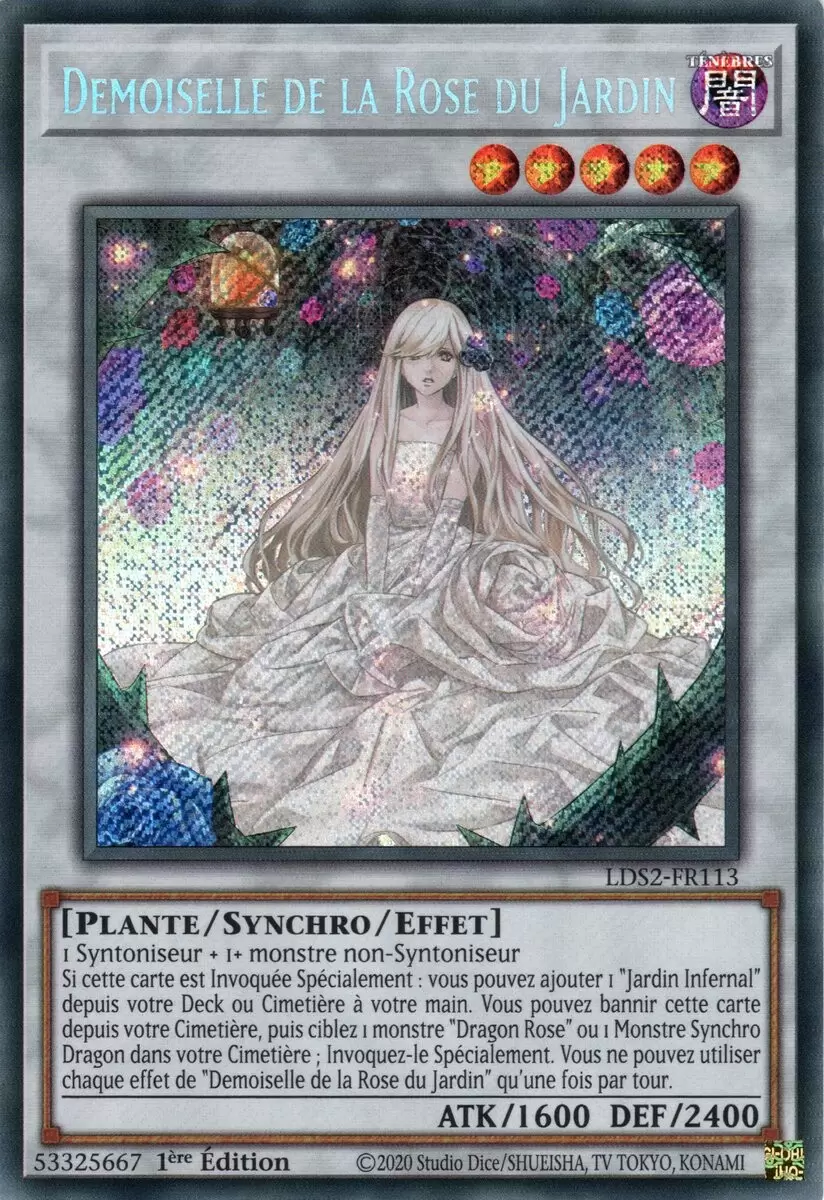 Duellistes Légendaires : Saison 2 LDS2 - Demoiselle de la Rose du Jardin
