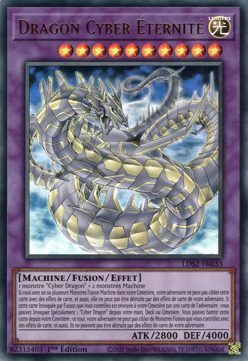 Duellistes Légendaires : Saison 2 LDS2 - Dragon Cyber Éternité