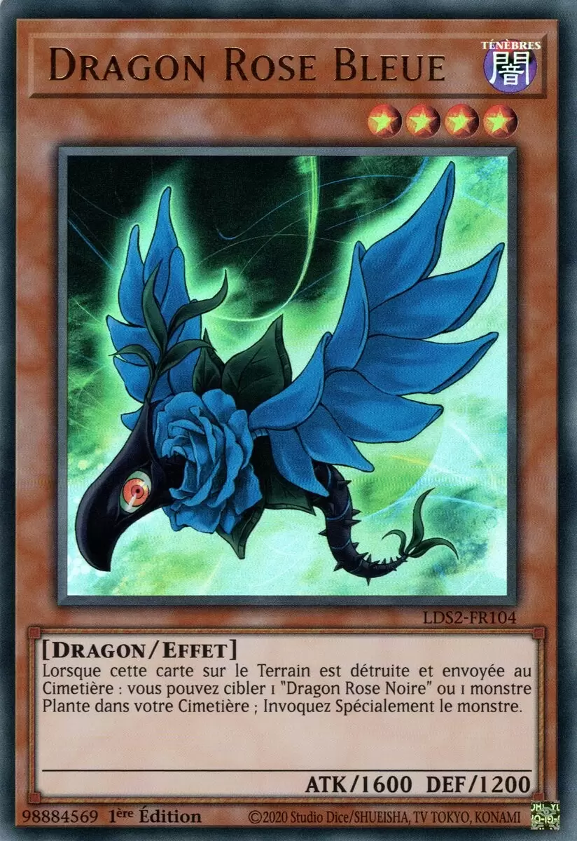 Duellistes Légendaires : Saison 2 LDS2 - Dragon Rose Bleue