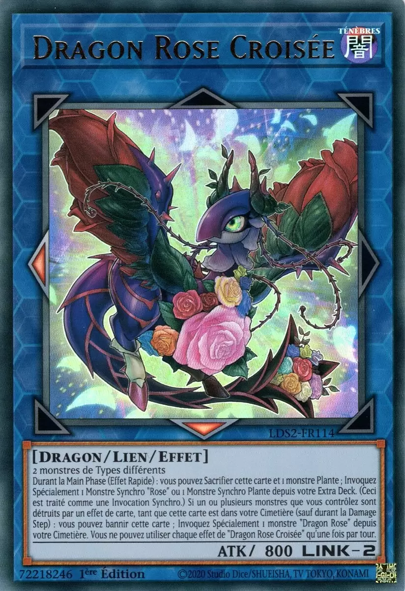 Duellistes Légendaires : Saison 2 LDS2 - Dragon Rose Croisée