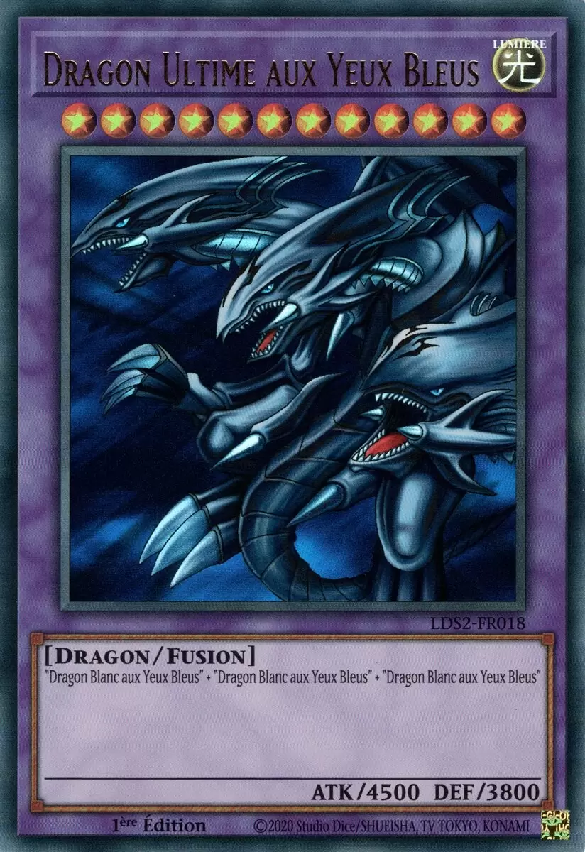 Duellistes Légendaires : Saison 2 LDS2 - Dragon Ultime aux Yeux Bleus