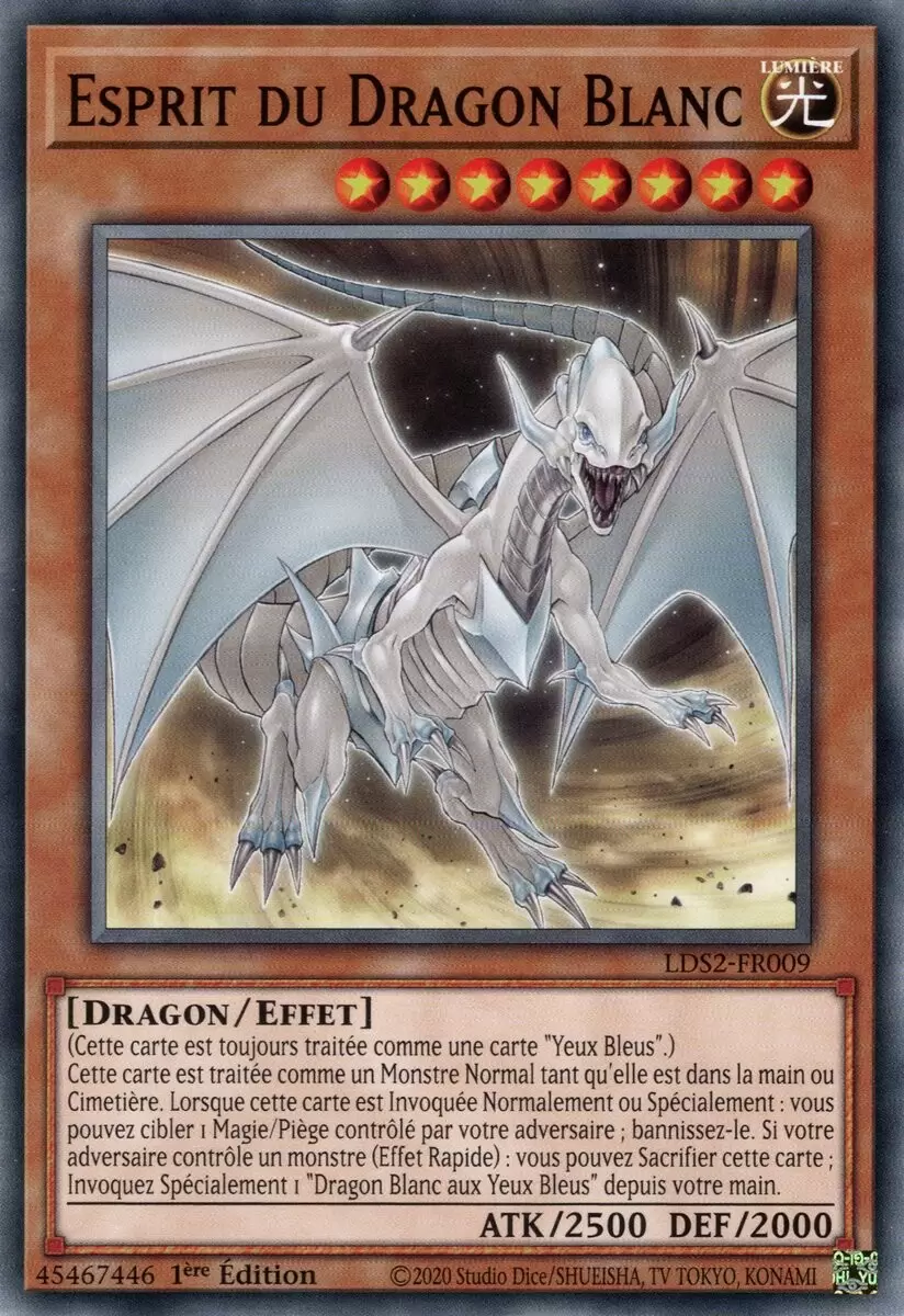 Duellistes Légendaires : Saison 2 LDS2 - Esprit du Dragon Blanc