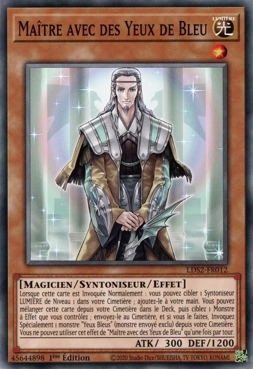Duellistes Légendaires : Saison 2 LDS2 - Maître avec des Yeux de Bleu
