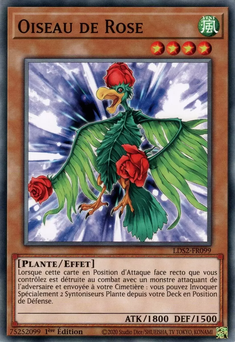 Duellistes Légendaires : Saison 2 LDS2 - Oiseau de Rose