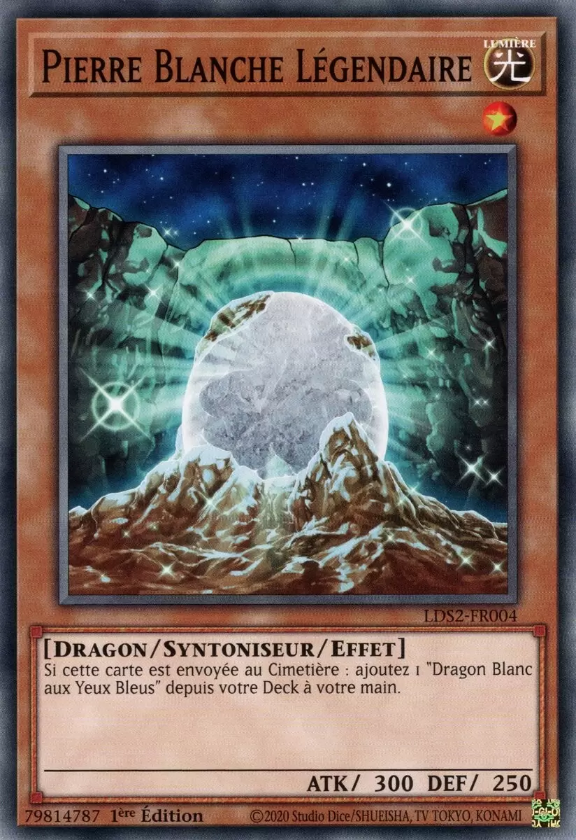 Duellistes Légendaires : Saison 2 LDS2 - Pierre Blanche Légendaire