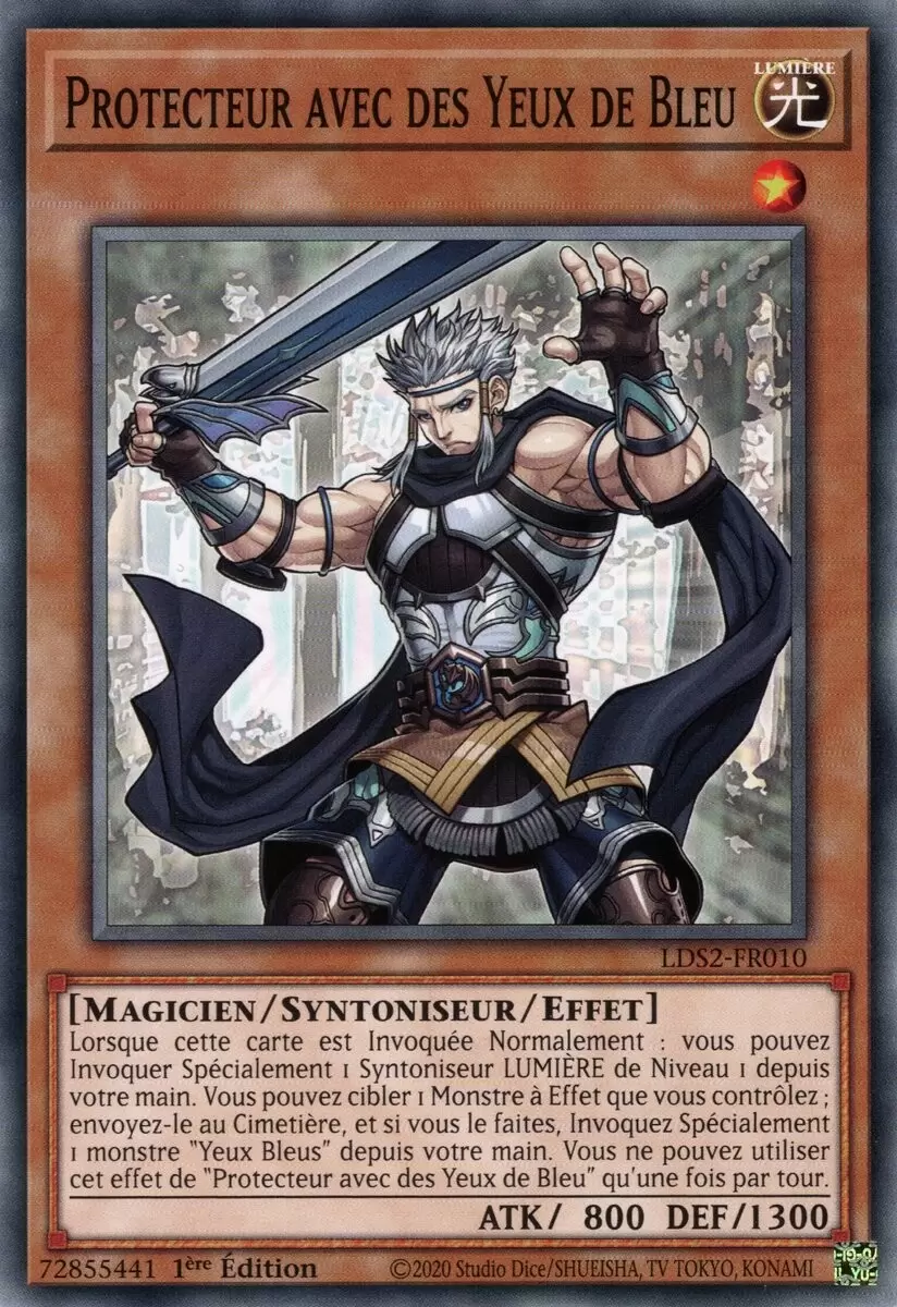 Duellistes Légendaires : Saison 2 LDS2 - Protecteur avec des Yeux de Bleu