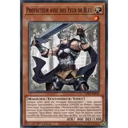 Protecteur avec des Yeux de Bleu