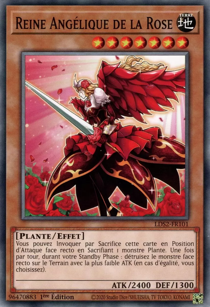 Duellistes Légendaires : Saison 2 LDS2 - Reine Angélique de la Rose