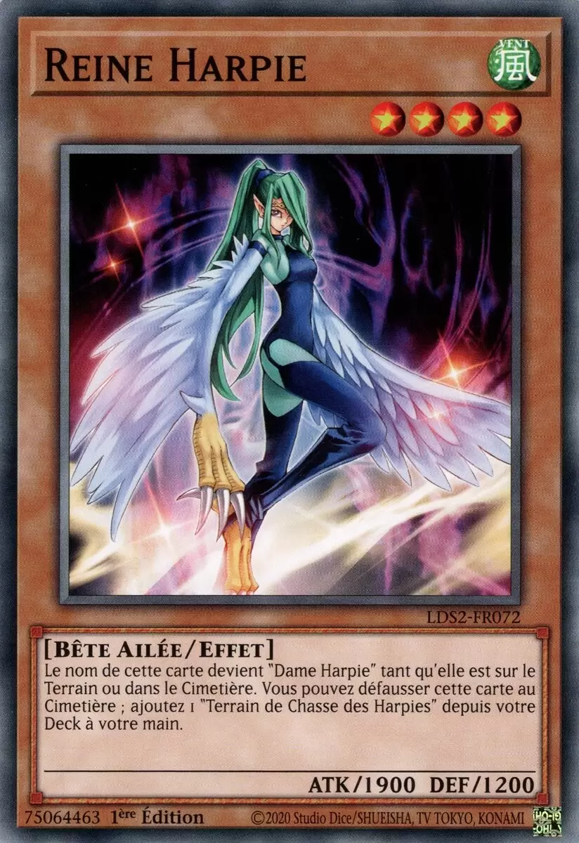 Duellistes Légendaires : Saison 2 LDS2 - Reine Harpie