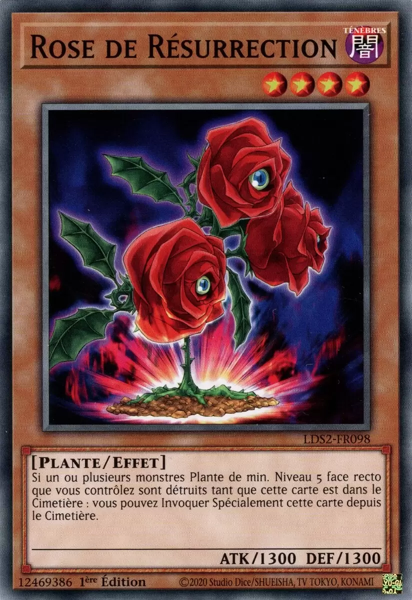 Duellistes Légendaires : Saison 2 LDS2 - Rose de Résurrection