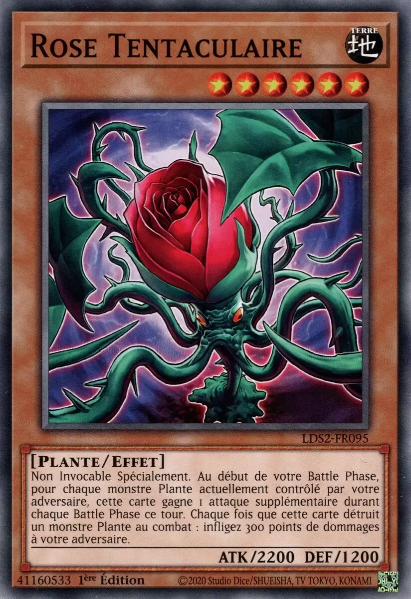 Duellistes Légendaires : Saison 2 LDS2 - Rose Tentaculaire