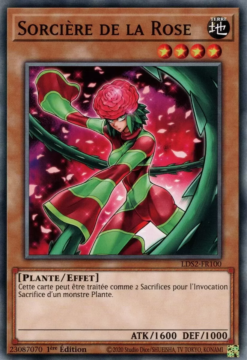 Duellistes Légendaires : Saison 2 LDS2 - Sorcière de la Rose