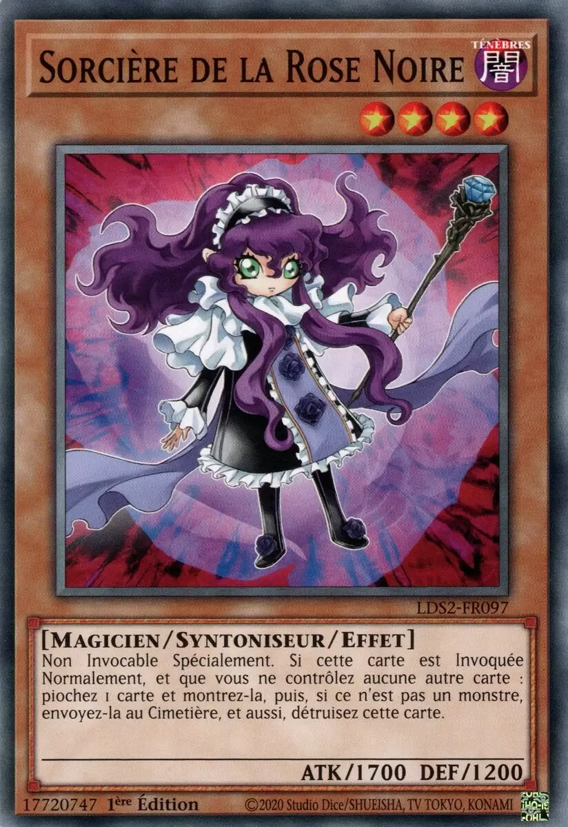 Duellistes Légendaires : Saison 2 LDS2 - Sorcière de la Rose Noire