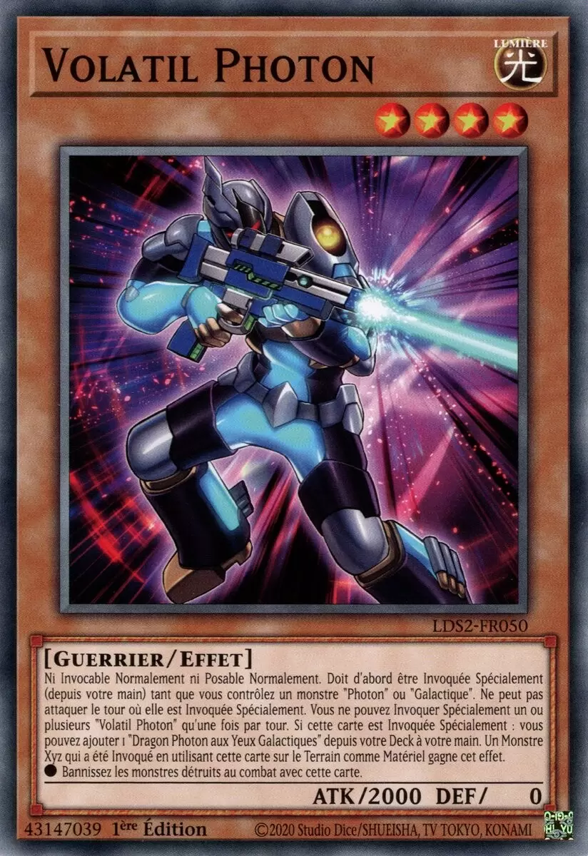 Duellistes Légendaires : Saison 2 LDS2 - Volatil Photon