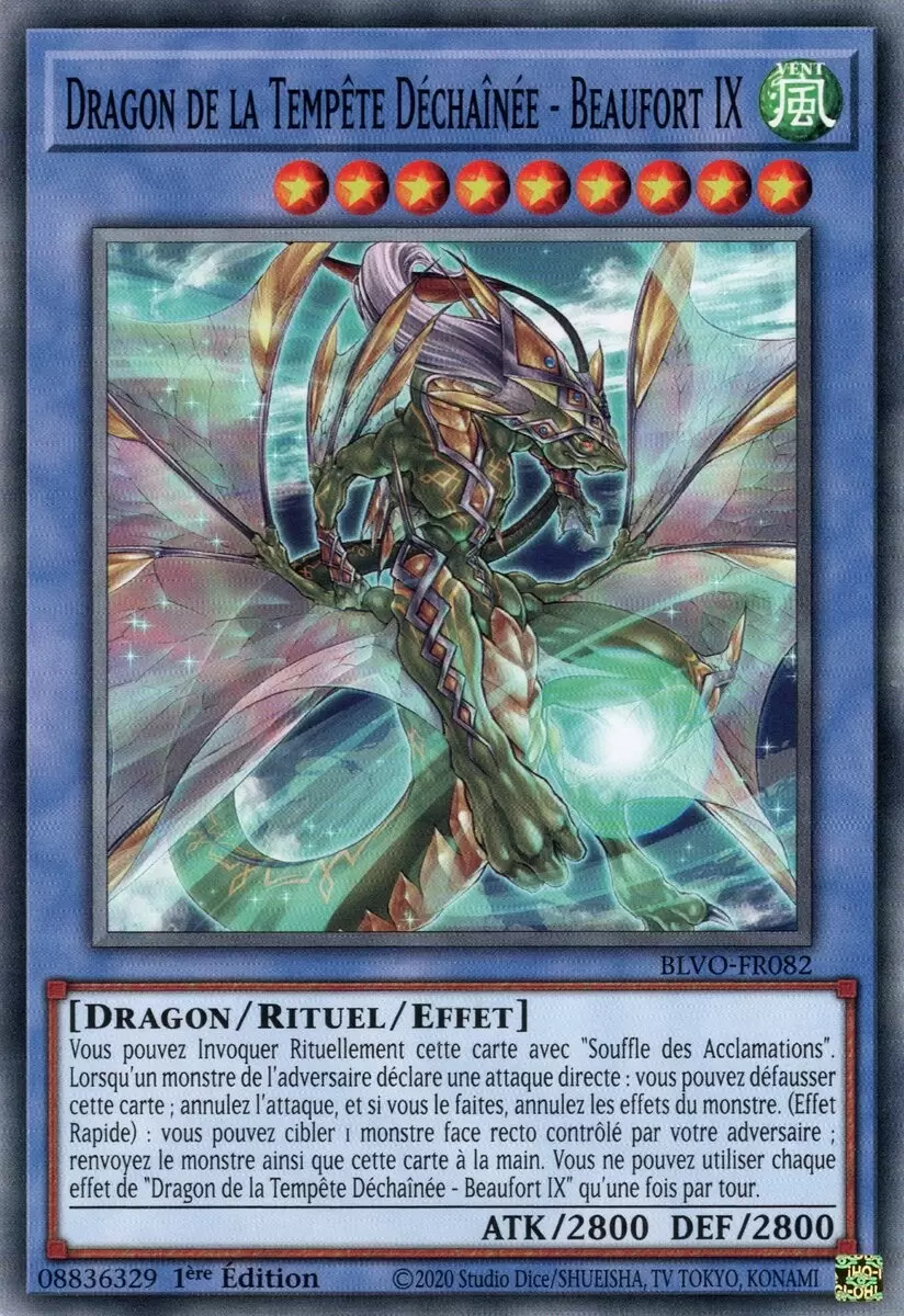 Vortex Embrasé BLVO - Dragon de la Tempête Déchaînée - Beaufort IX