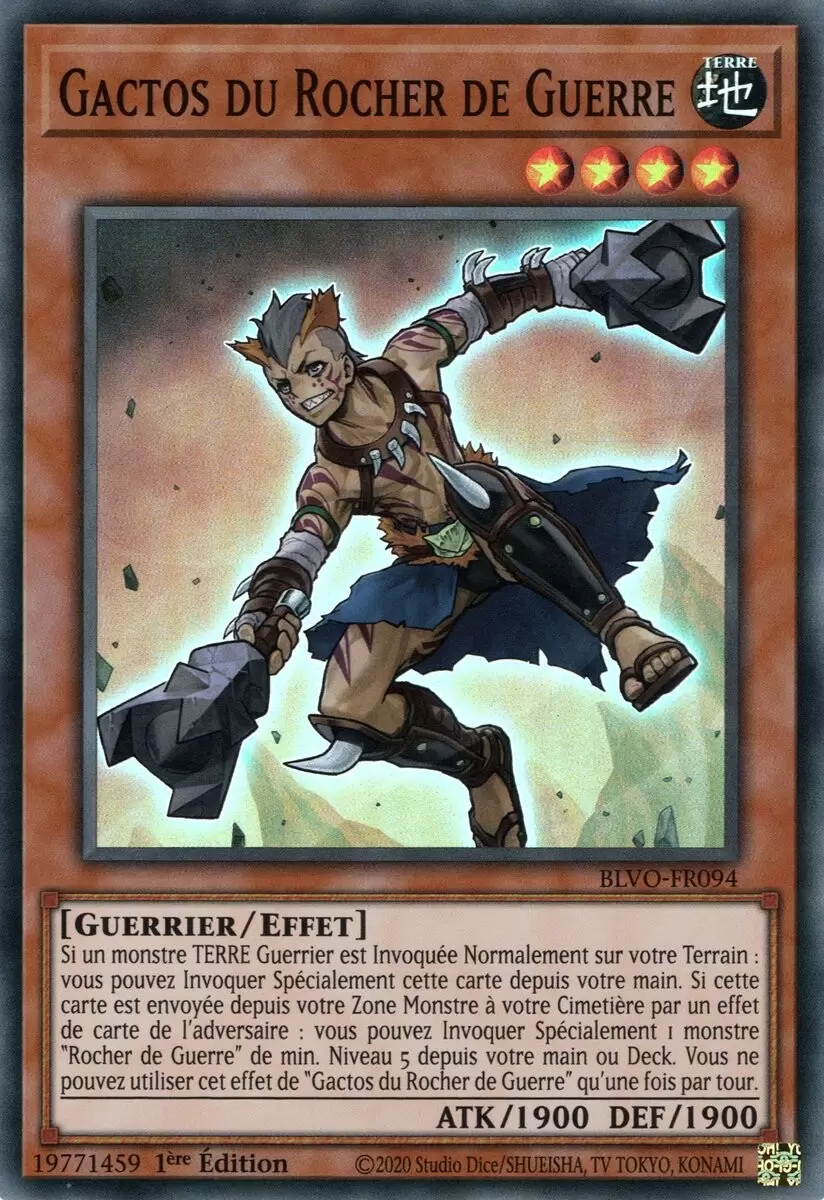 Vortex Embrasé BLVO - Gactos du Rocher de Guerre