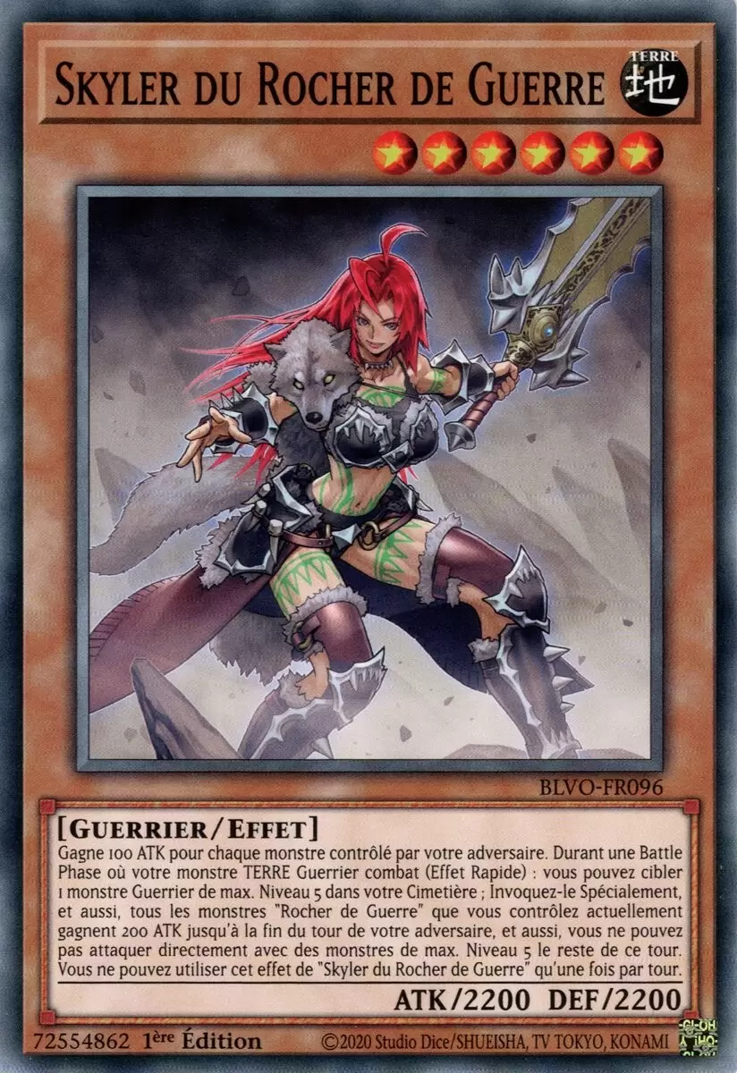 Vortex Embrasé BLVO - Skyler du Rocher de Guerre