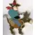 Chip & Dale’s Wild Wild West Pin Adventure - Into the Sunset Framed Pin Set 3 pin set - Pete