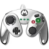 Manette fight pad - Edition limitée Mario métal