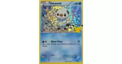 Oshawott Holo - McDonald's Collection 2021 Pokémon card 21/25