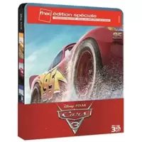 Disney Pixar Cars 3 Edition Spéciale Fnac Steelbook Blu-ray 3D + 2D