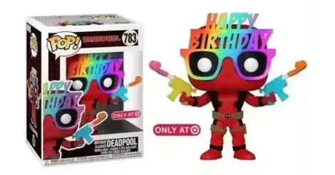 Deadpool Birthday Glasses 30 Years Marvel Pop Funko New IN STOCK 783 