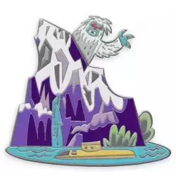 65 Years of Disney Parks D23 Pin Set - Matterhorn Bobsleds