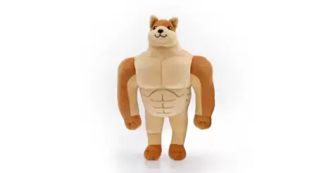 Meme Swole Doge Plush 1ft Youtooz action figure