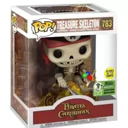 Pirates Of The Caribbean - TReasure Skeleton GITD