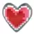 Legend Of Zelda Plush - San-ei - Zelda Heart Container Cushion