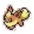 Pokemon Plush - Pokemon Center - Eevee Pixel Collection - Flareon