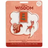 Disney Wisdom Pin Set - Bambi