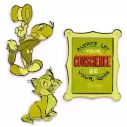 Disney Wisdom Pin Set - Pinocchio
