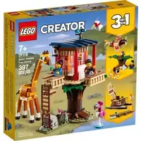 Safari Wildlife Tree House - 3 in 1
