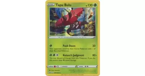 016/163 x1 Tapu Bulu Holo Rare Pokemon SS05 Battle Styles M/NM 