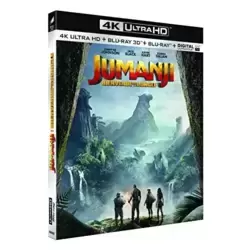 Jumanji : Bienvenue dans la Jungle [4K Ultra HD 3D + Blu-Ray + Digital Ultraviolet]