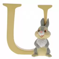 Letter U - Thumper