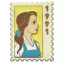 Postage Stamp Series - Belle