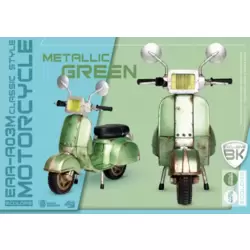 MOTORBIKE CLASSIC STYLE (METALLIC GREEN)