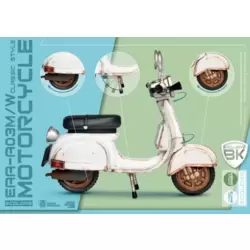 MOTORBIKE CLASSIC STYLE (WHITE)